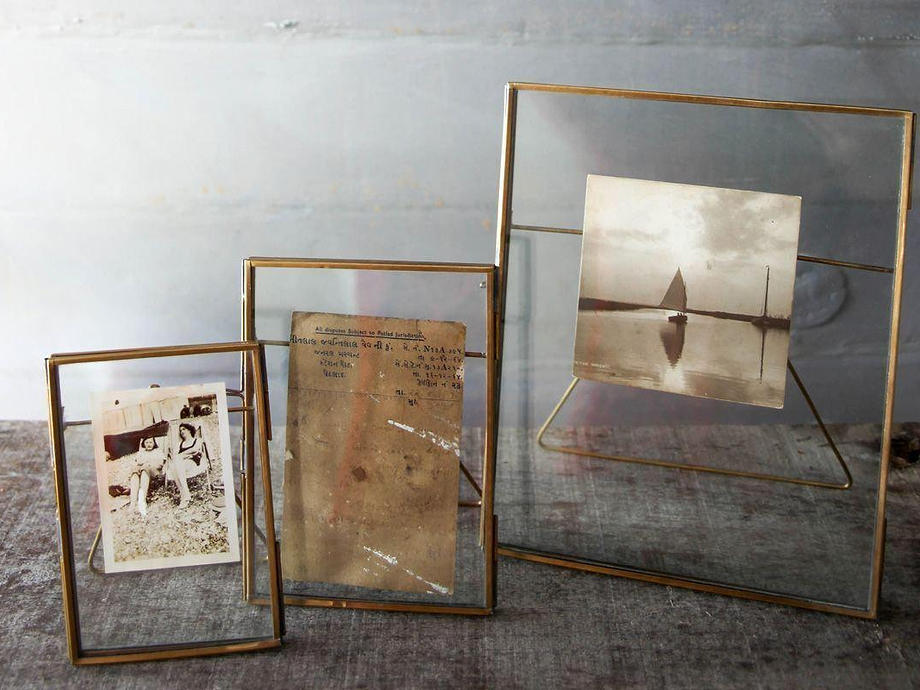 Danta Antique Brass Frame