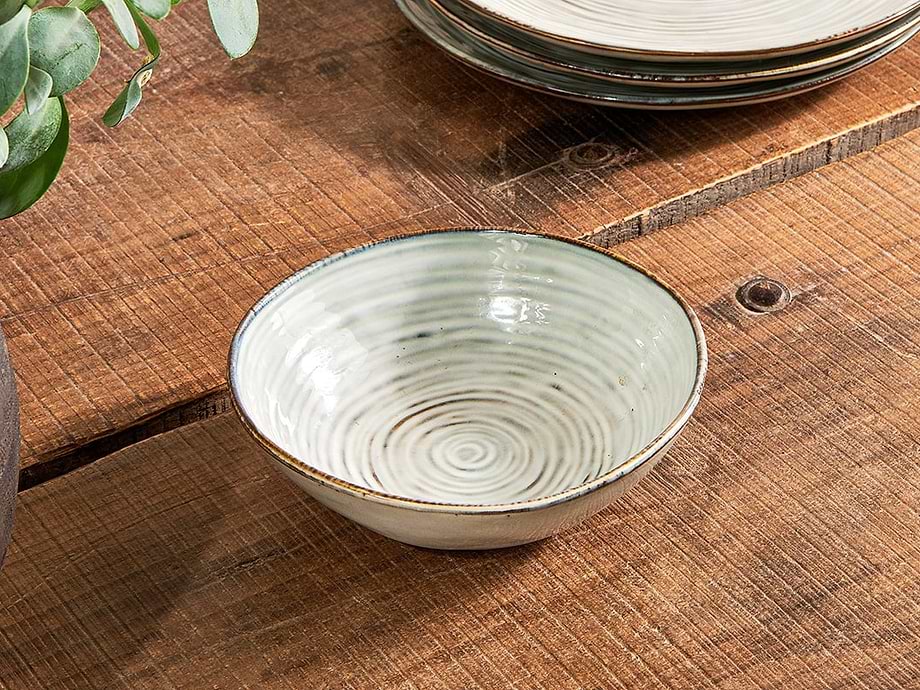 Dhanuk Ceramic Cereal Bowl - Cream
