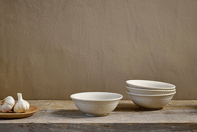 Ela Bowl - Cream-nkuku