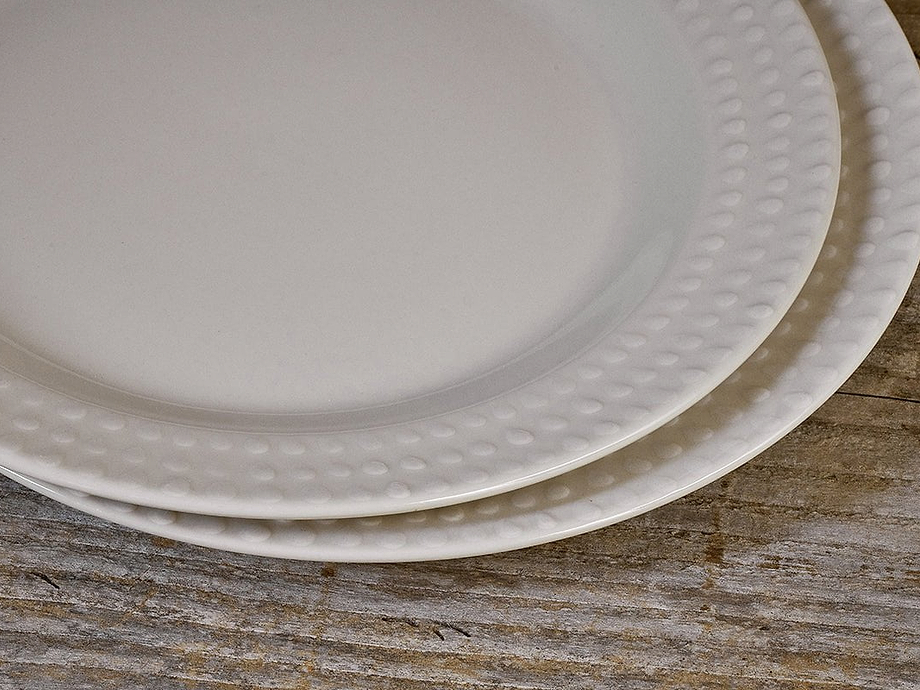 Ela Dinner Plate - Cream