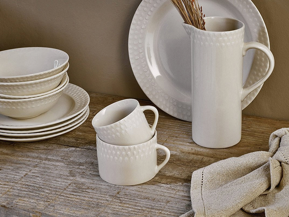 Ela Mug - Cream - Small (Set of 2)