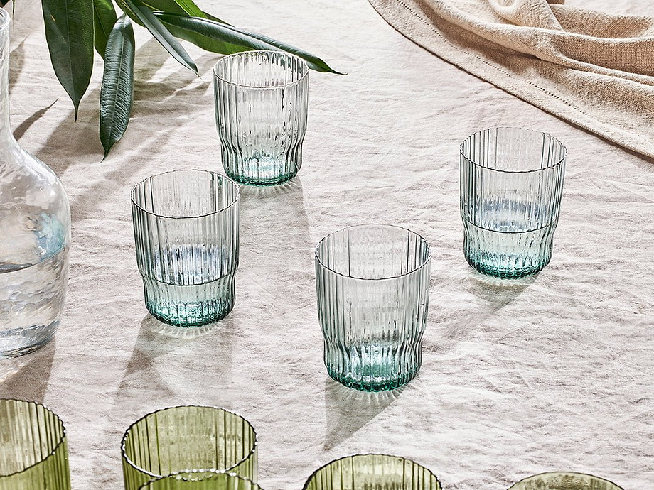 Fali Tumbler - Blue - (Set of 4)