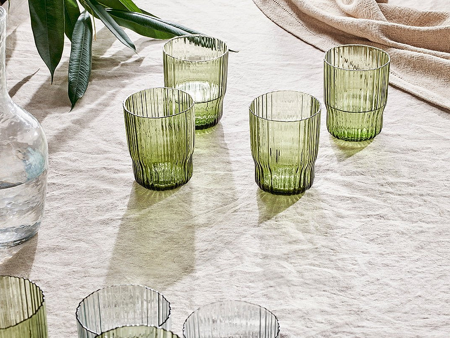 Fali Tumbler - Olive - (Set of 4)