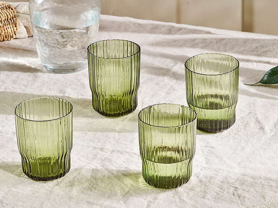 Fali Tumbler - Olive - (Set of 4)