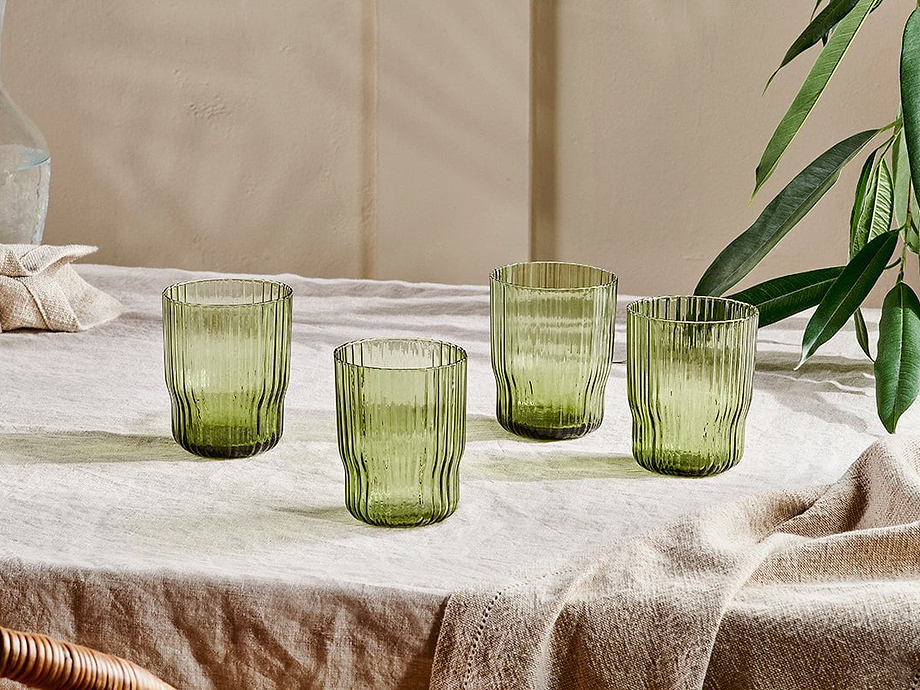 Fali Tumbler - Olive - (Set of 4)