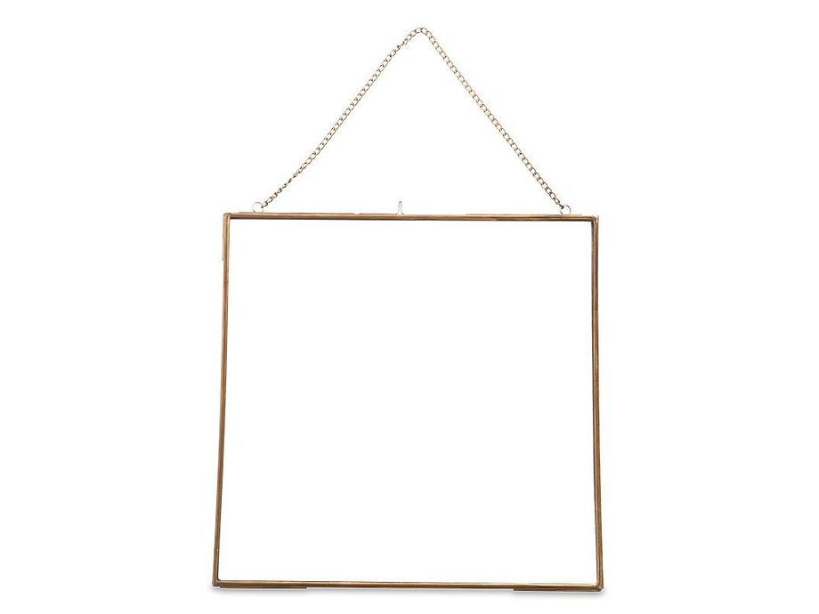 Gigantic Antique Brass Kiko Frame