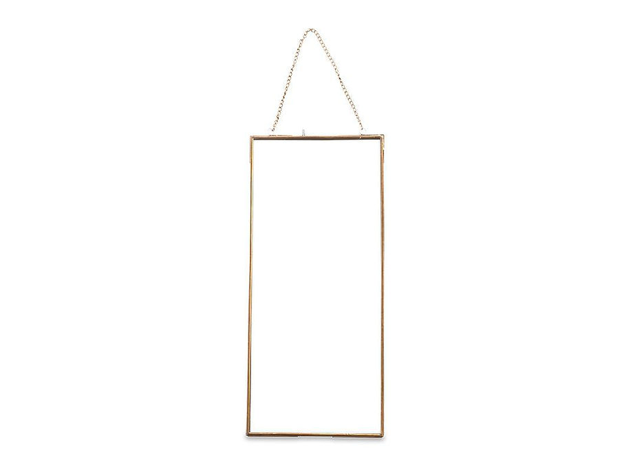 Gigantic Antique Brass Kiko Frame