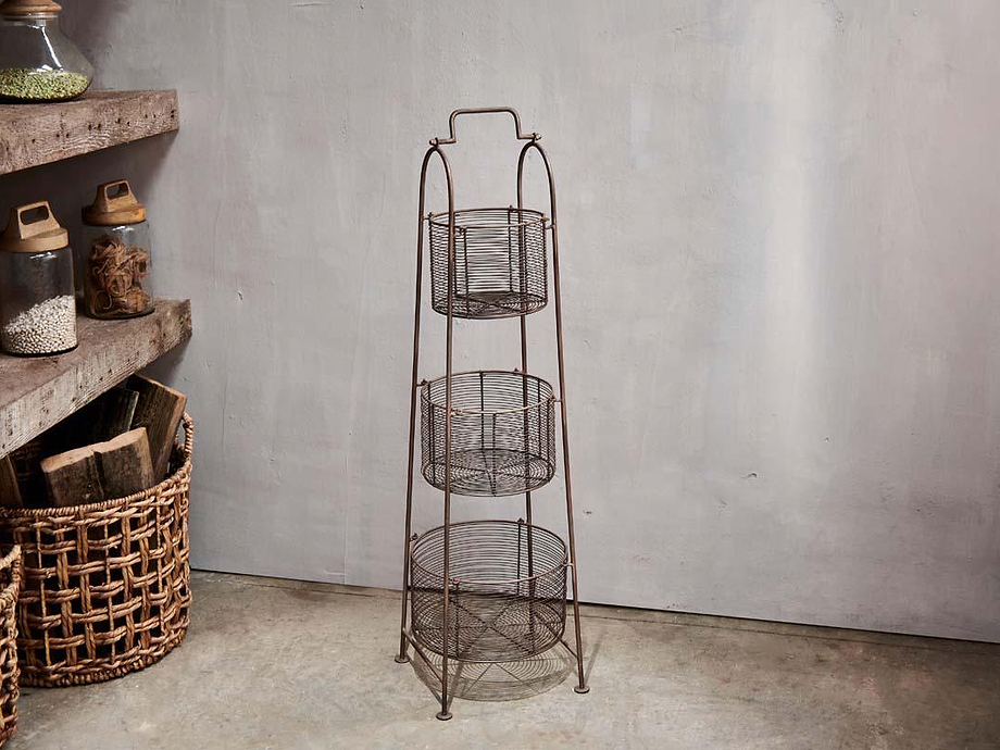Inkollu Three-Tiered Storage Stand