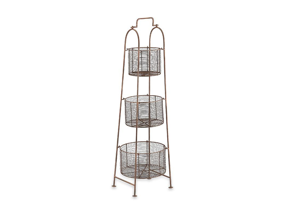Inkollu Three-Tiered Storage Stand