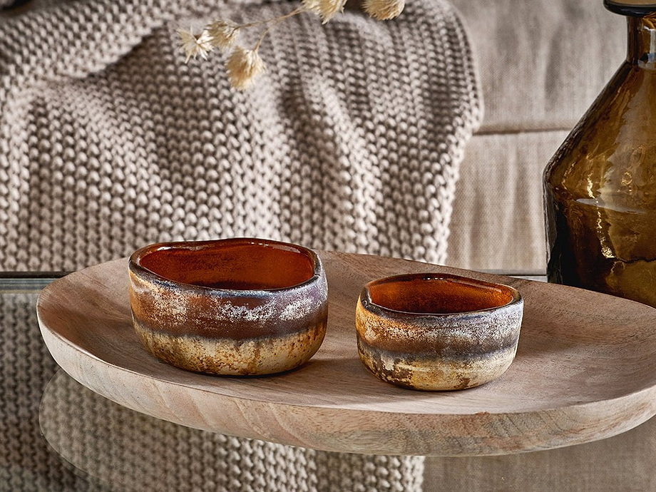 Janka Glass Tealights - (Set of 2)