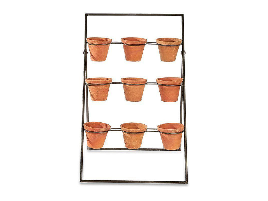Jara Terracotta Planter Stand
