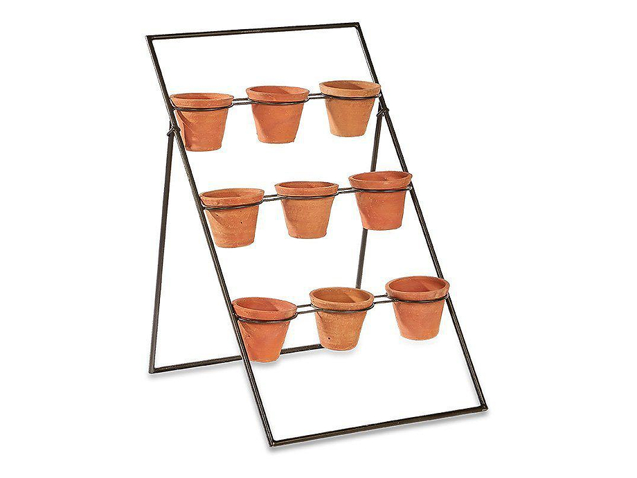 Jara Terracotta Planter Stand