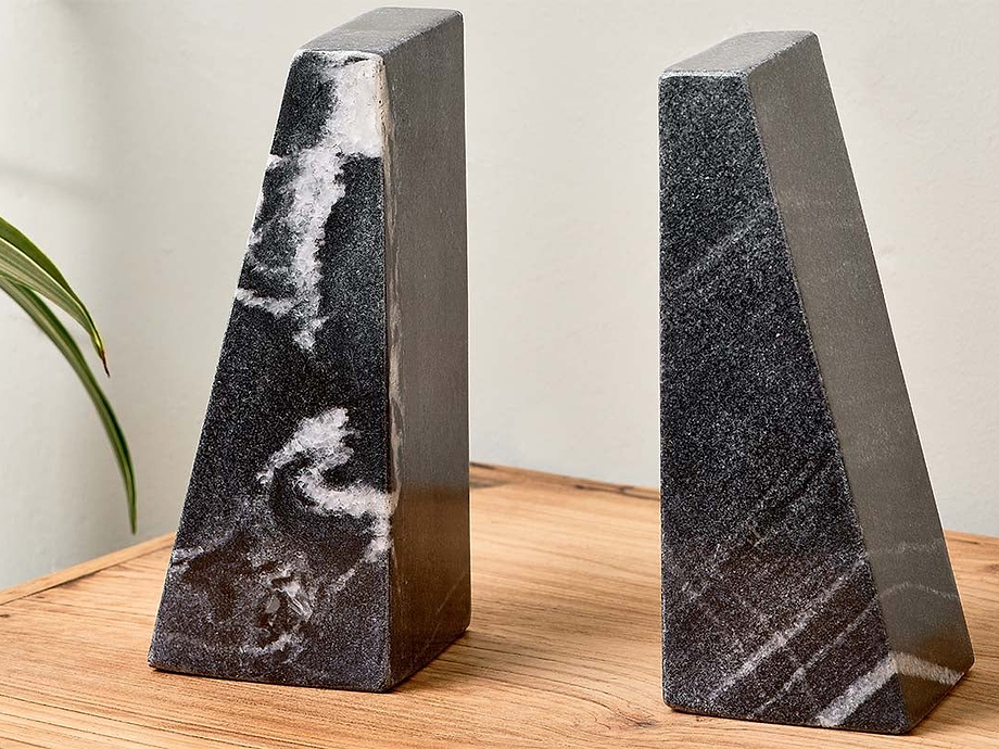 Juda Marble Bookends