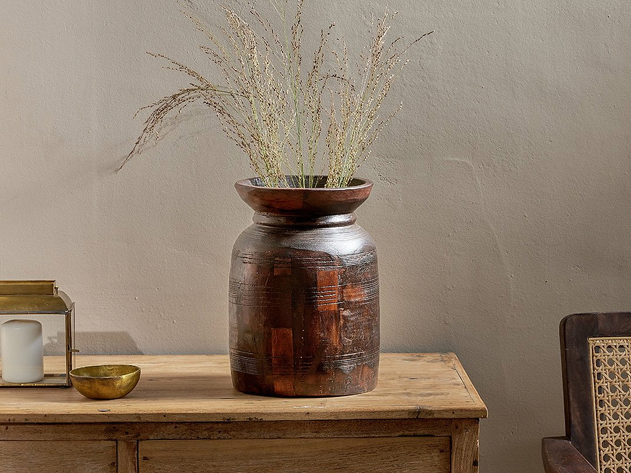 Kawasan Reclaimed Traditional Tall Pot