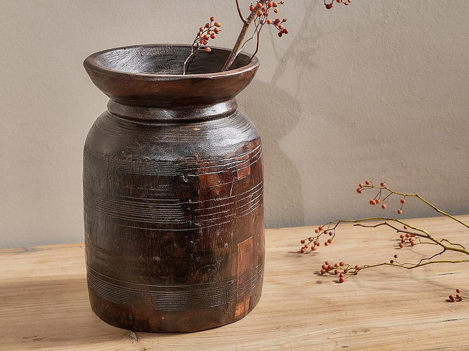 Kawasan Reclaimed Traditional Tall Pot