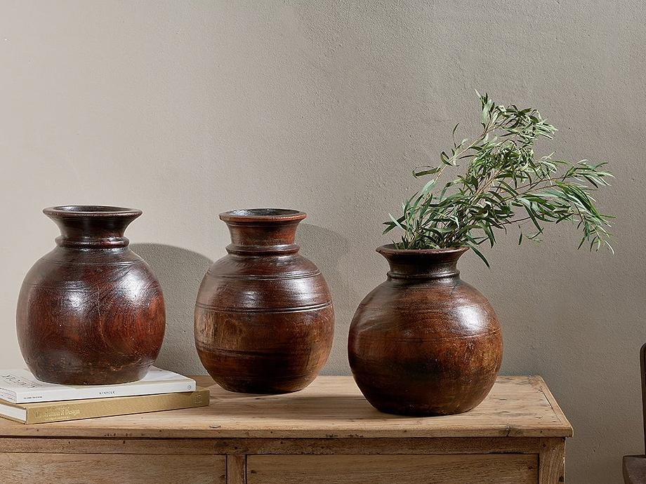 Kiaan Reclaimed Traditional Wide Pot