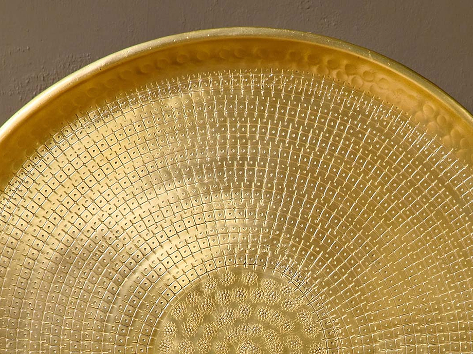 Mahika Tray - Antique Brass