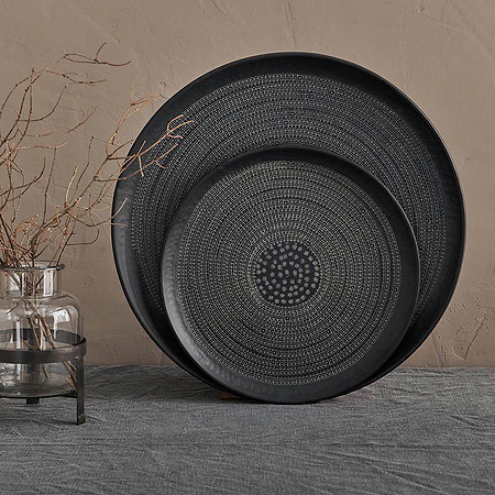 Mahika Tray - Black-nkuku