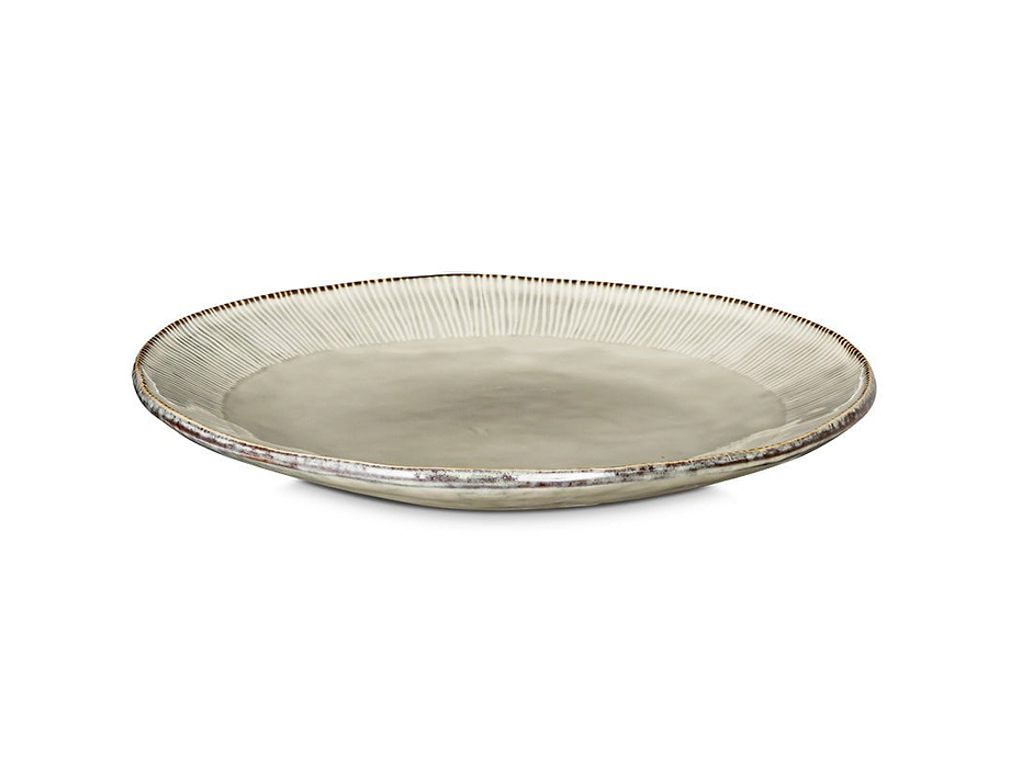 Malia Dinner Plate - Cream