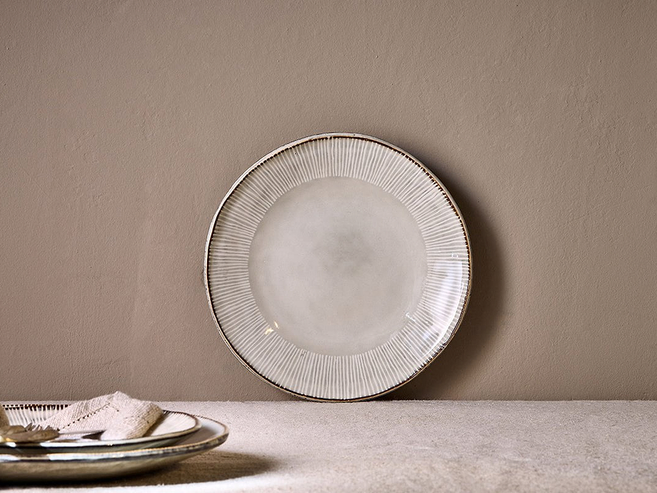 Malia Side Plate - Cream