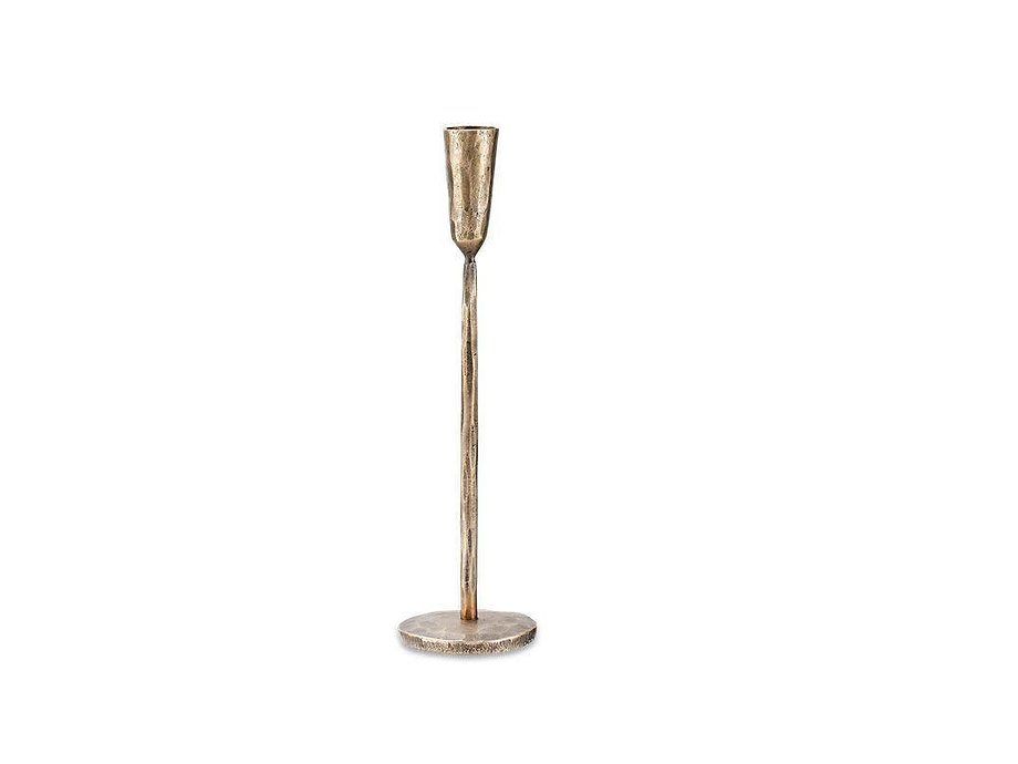 Mbata Brass Candlestick - Antique Brass