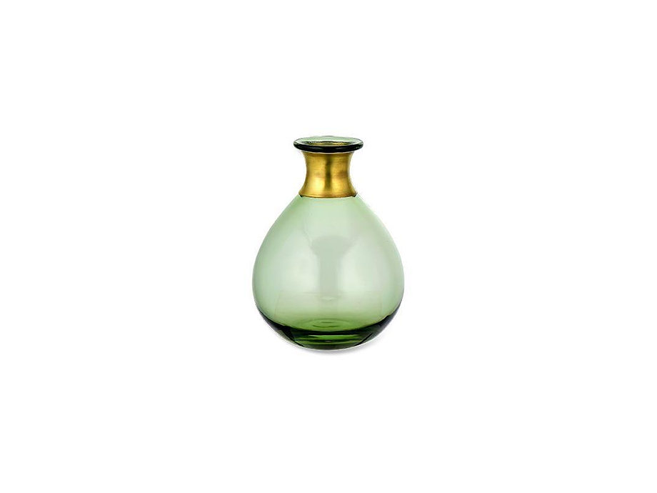 Miza Mini Glass Vase - Green