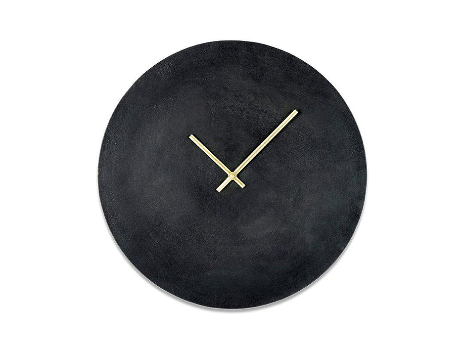 Okota Wall Hung Clock - Black