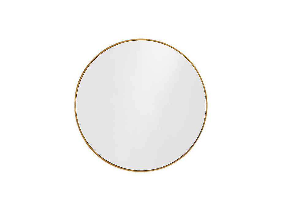 Olena Round Mirror - Antique Brass