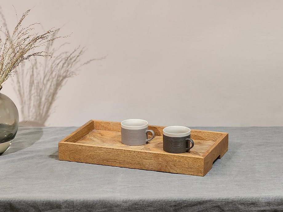 Pawi Mango Wood Breakfast Tray
