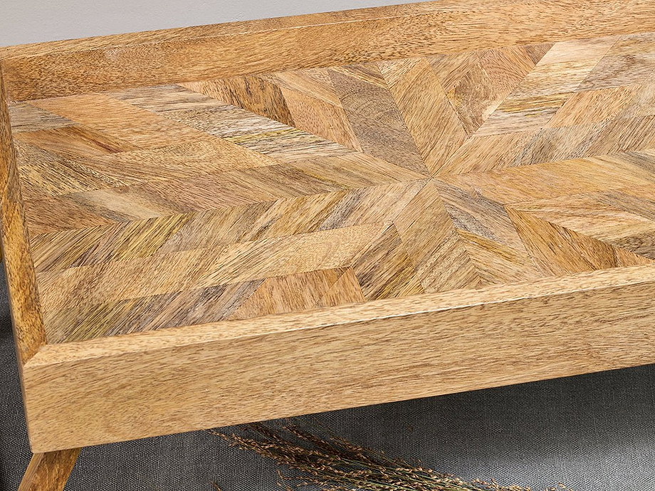 Pawi Mango Wood Breakfast Tray