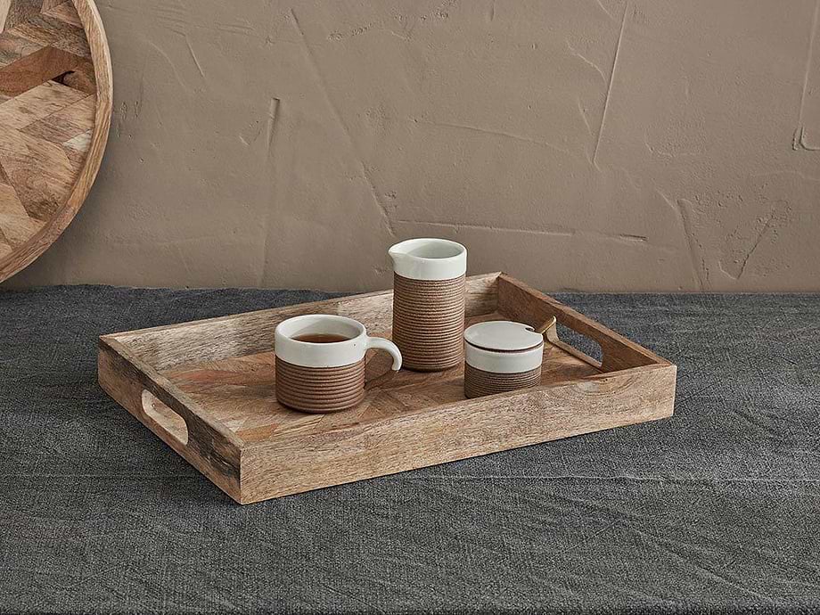 Pawi Mango Wood Tray Rectangle