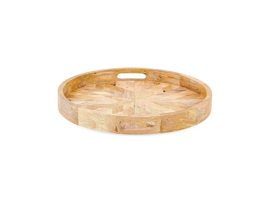 Pawi Mango Wood Tray Round