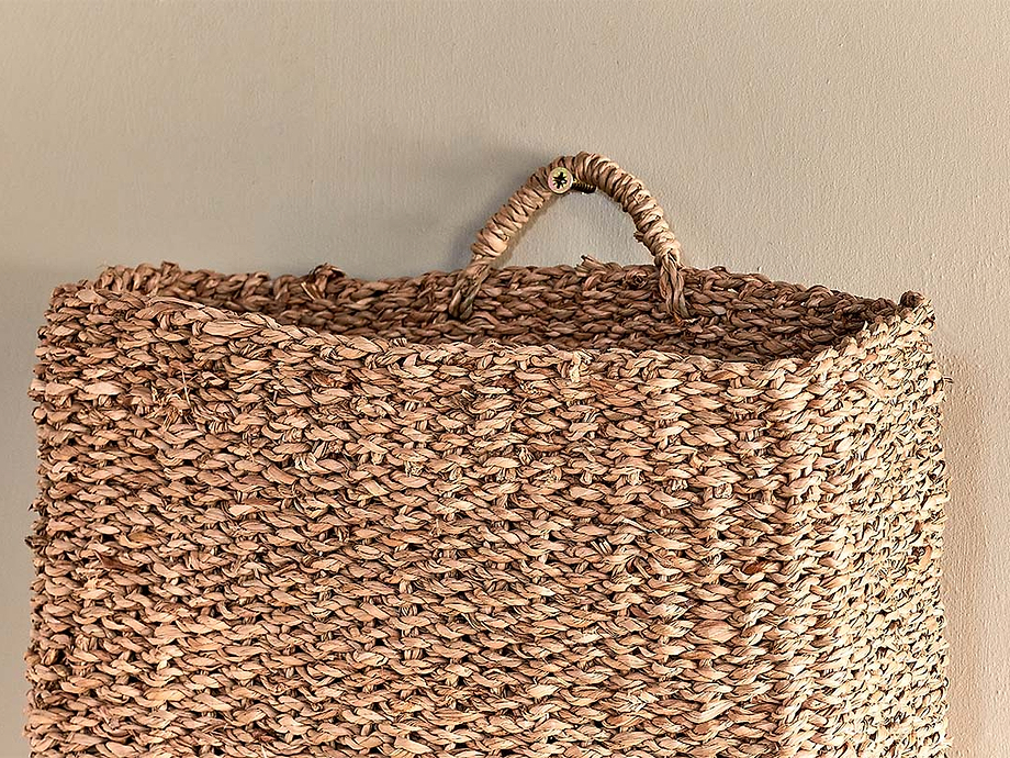 Putlar Seagrass Wall Hung Basket