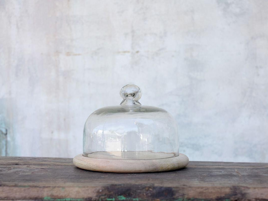 Recycled Glass Bell Dome - Small