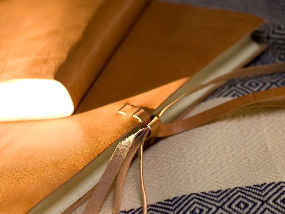 Rustic Leather Photo Album