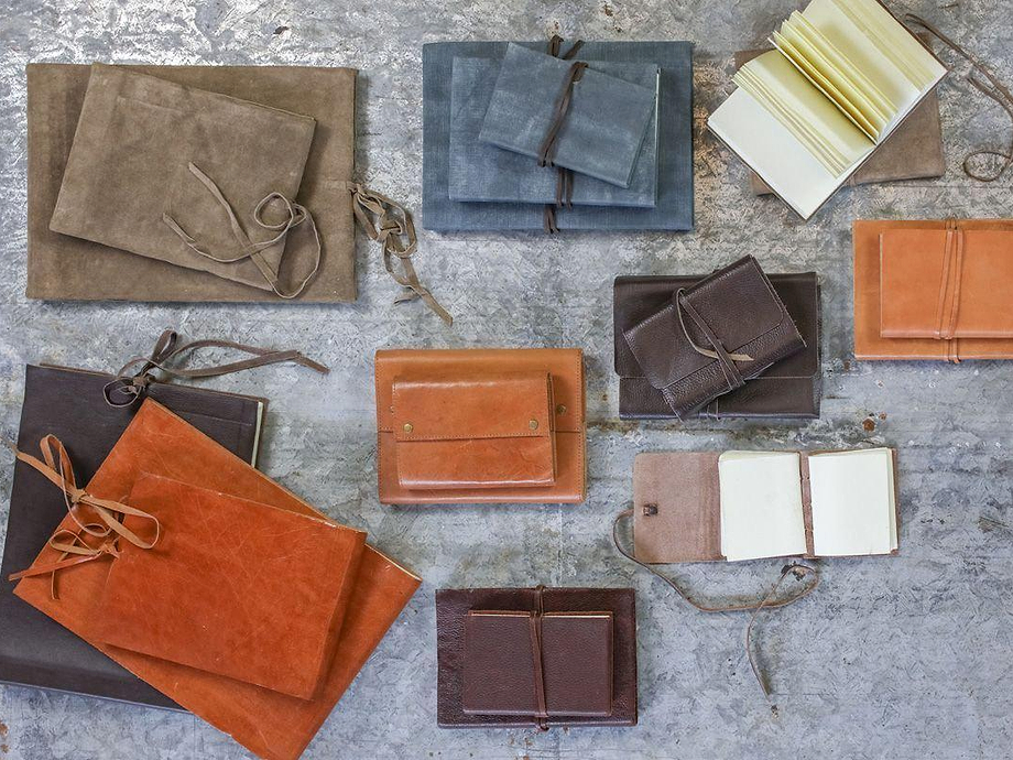 Rustic Leather Photo Album