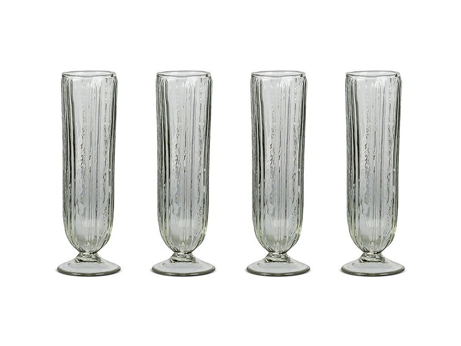 Sigiri Champagne Glass - Clear - (Set of 4)