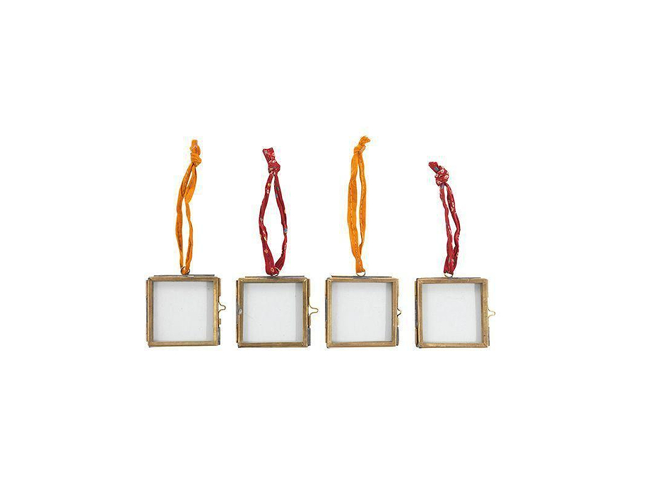 Tiny Kiko Frame Antique Brass (Set of 4)