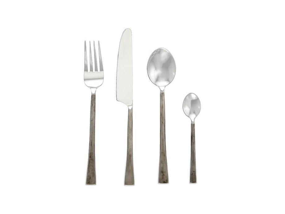 Usa Cutlery Set - Brushed Silver (Set of 16)