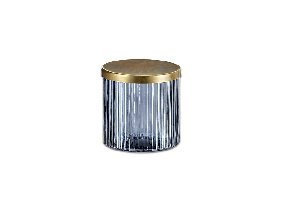 Valeska Recycled Glass Storage Pot