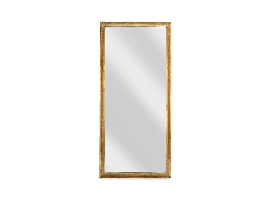 Yadur Full Length Mirror - Antique Brass