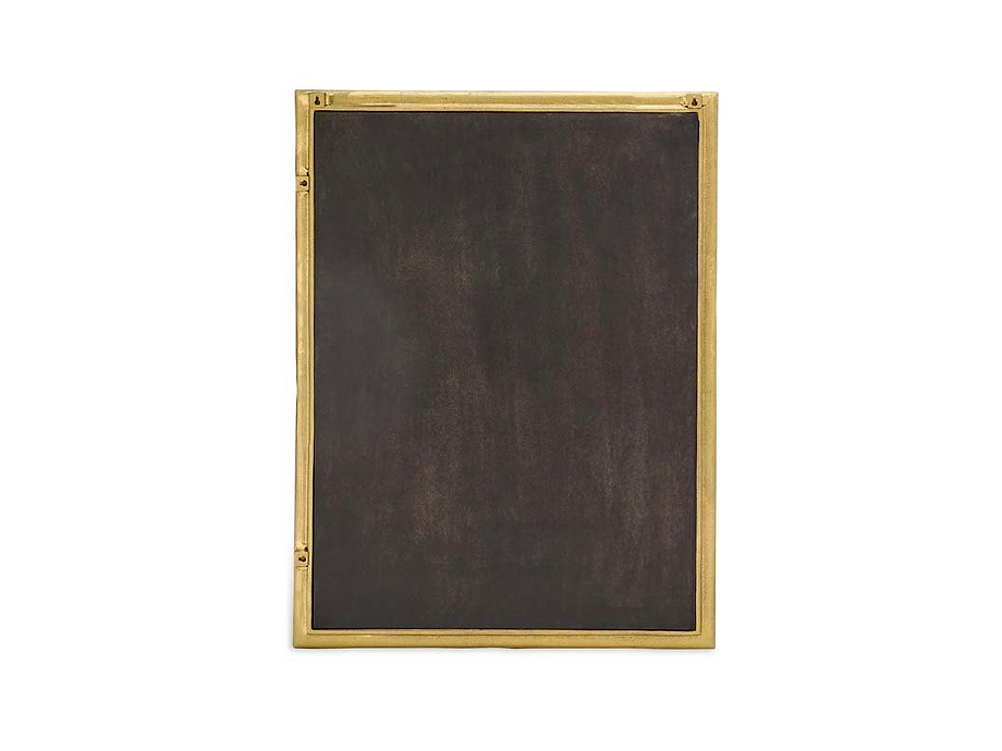 Yadur Rectangular Mirror - Antique Brass - Large