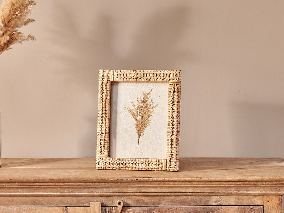 Yanis Rattan Photo Frame