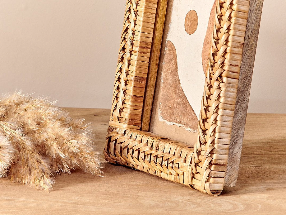 Yanis Rattan Photo Frame