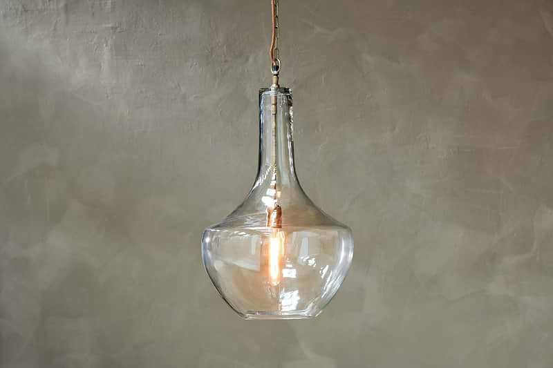 Nkuku LIGHTING Agatarla Glass Pendant - Large