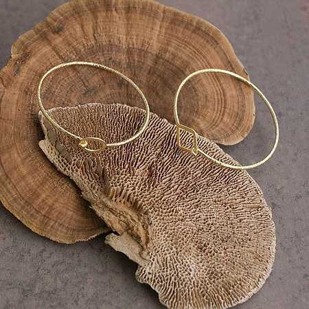 Nkuku Jewellery & Accessories Amini Gold Bangle