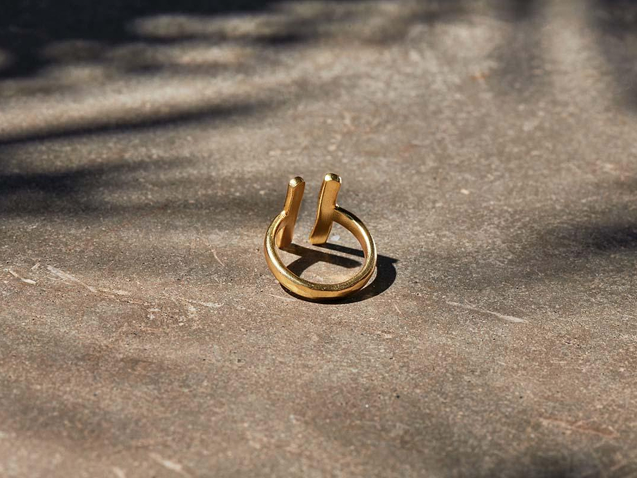 Atili Double Bar Ring Band