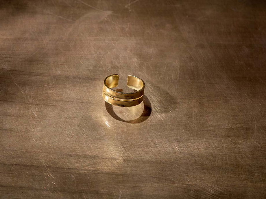 Bolari Double Band Ring
