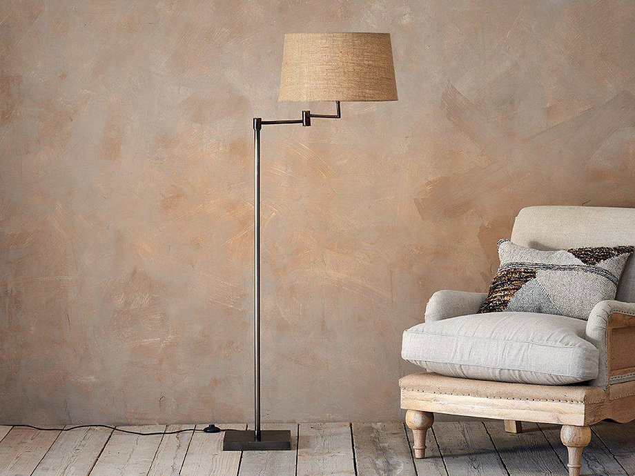 Kara Iron Floor Lamp - Bronze