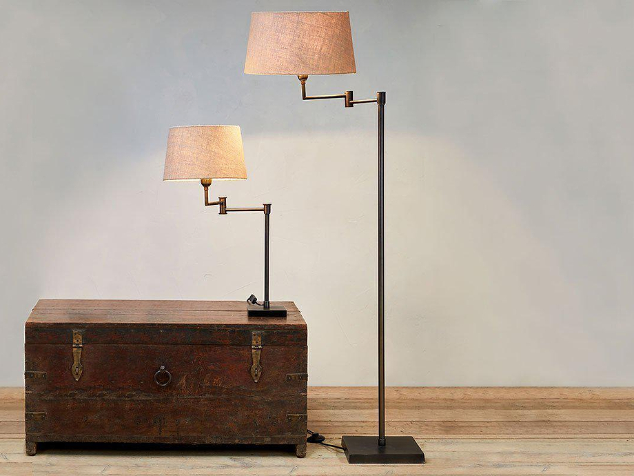 Kara Iron Floor Lamp - Bronze